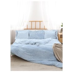 Комплект постельного белья, ЭКОДОМ, 1,5 сп., Перкаль, Хлопок 100%,с2000шв/96393 Шуйские ситцы