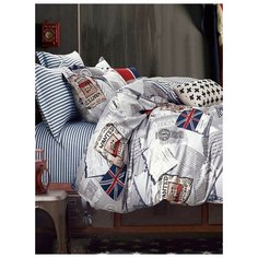 Пододеяльник Сказка "WANTED" 2-спальный на молнии 175х215 см.