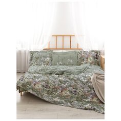 Комплект постельного белья, ЭКОДОМ, 2 сп. Перкаль, Хлопок 100%, с2001шв/200641 Шуйские ситцы