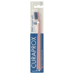 Зубная щетка CURAPROX CS 3960 розовая "supersoft", d 0,12 мм