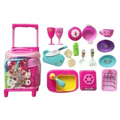 Набор посуды Наша Игрушка 17 предметов, чемодан (200273535)