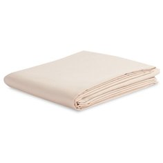 Простыня из сатина бежевого цвета Russian North, 180х270 см Tkano