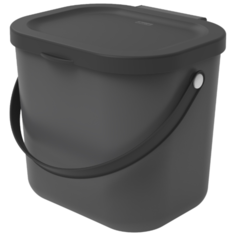 Контейнер для сортировки мусора Albulino 6,0л 23,5X20,8X20,0 см антрацит Rotho