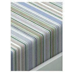 Простыня Сказка Бисер (компаньон) перкаль на резинке 120х200 см бежевый/белый/голубой