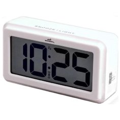ЭЛЕКТРОННЫЕ НАСТОЛЬНЫЕ ЧАСЫ-БУДИЛЬНИК WENDOX W39A9 WHITE