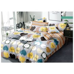 Постельное белье Mercury Home Love-1 1.5 СП Поплин