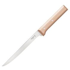 Нож филейный Opinel №121, деревянная рукоять, нержавеющая сталь, 001821