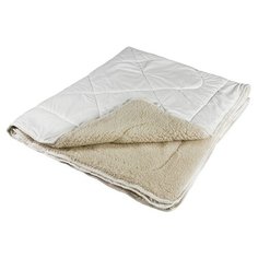 Одеяло теплое Миродель Меринос, шерсть мериносовой овцы, 175*205+/-5 см, поликоттон, 250 г/м2