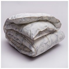 Одеяло Адель "Стандарт", Евро, 200*220 см, принт узор, лебяжий пух