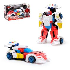Робот трансформер DADE TOYS "Спорткар", свет и звук