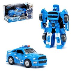 Робот-трансформер DADE TOYS "Полицейский", свет и звук
