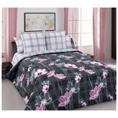 Постельное белье «Твид 1», перкаль (2 сп с европростыней), Книжка ПВХ Текс Дизайн