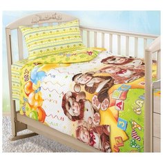 Постельное белье «Детский праздник компаньон 1», бязь (1,5 спальное) Текс Дизайн