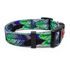 Ошейник Little Bu Листья M, шея 38-55см