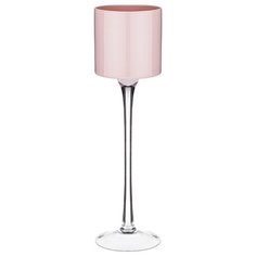 Подсвечник/ декоративная ваза на ножке stelo rosato высота 45см Franco (316-1502)