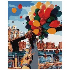 Алмазная мозаика (вышивка) Paintboy GF 1480 Следуй за мной. Бруклин 40x50 см