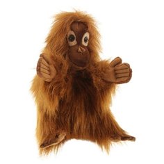 4038 Детеныш орангутана, игрушка на руку, 25 см Hansa