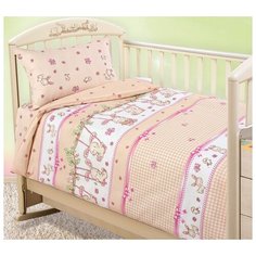 Постельное белье «Качели 1», бязь (Ясельное), Пакет ПВХ Текс Дизайн