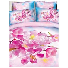 Постельное белье семейный размер "Волшебные сны", сатин, семейныймелодиялета