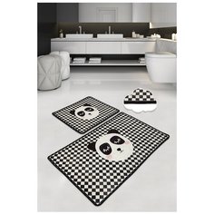 Комплект ковриков для ванной (2 шт) 60x100 - 50x60 см, 8682125963624 Chilai Home