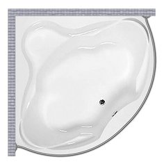 Карниз для ванной Artel Plast Станислава 170x170 Полукруглый, дуга Good Home Shop