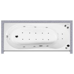 Карниз для ванной Akrilan SaVanna Rio Sevilla 160x75 Прямой Good Home Shop