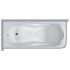 Карниз для ванной Artel Plast Марина 150x75 Г-образный, угловой Good Home Shop