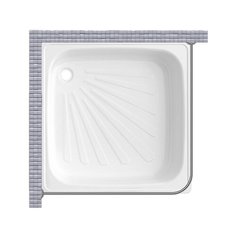 Карниз для поддона Г-образный 70x70 Г Good Home Shop