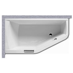 Карниз для ванной Riho Geta 170x90 Г-образный, угловой Good Home Shop