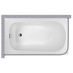 Карниз для ванной Artel Plast олуба 120x70 Г-образный, угловой Good Home Shop