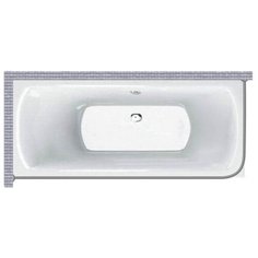 Карниз для ванной Aquart Europa 120x70 Г-образный, угловой Good Home Shop