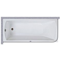 Карниз для ванной 1MarKa Elegance 160x70 Г-образный, угловой Good Home Shop