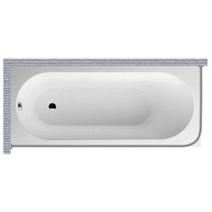 Карниз для ванной Villeroy&Boch OBERON 190x90 Г-образный, угловой Good Home Shop