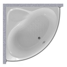 Карниз для ванной PAA CAMILLA 137x137 Полукруглый, дуга Good Home Shop