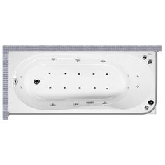 Карниз для ванной Akrilan Rio Sevilla 160x75 Г-образный, угловой Good Home Shop