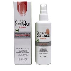 Спрей-антисептик для кожи и ногтей «Надежная защита» / CLEAR DEFENSE ANTISEPTIC 150 мл Bandi