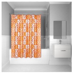 Штора для ванной комнаты Iddis ID orange toffee 280P24RI11 200х240 см полиэстер
