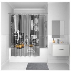 Штора для ванной комнаты Iddis B24P218i11 200х180 см полиэстер