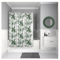 Штора для ванной комнаты Iddis D10P218i11 200х180 см полиэстер