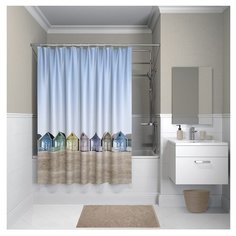 Штора для ванной комнаты Iddis B28P218i11 200х180 см полиэстер