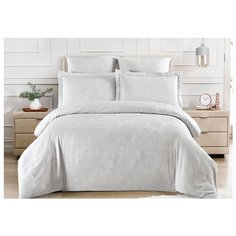 Постельное белье Cleo "Tencel Jacquard" из тенсел-жаккарда; арт: TJ-001; размер Евро 4 наволочки