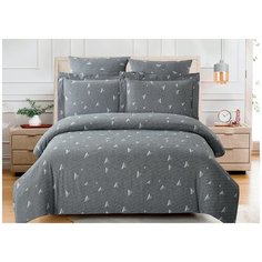 Постельное белье Cleo "Cotton Jacquard" сатин-жаккард; арт: CJ-12; размер Семейный 4 наволочки