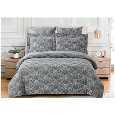 Постельное белье Cleo "Cotton Jacquard" сатин-жаккард; арт: CJ-03; размер Семейный 4 наволочки