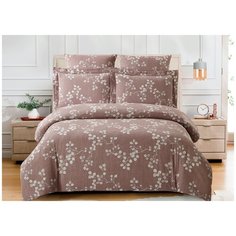 Постельное белье Cleo "Cotton Jacquard" сатин-жаккард; арт: CJ-10; размер Семейный 4 наволочки