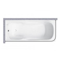 Карниз для ванной Besco Majka Nova 150x70 Г-образный, угловой Good Home Shop