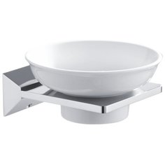 Мыльница керамическая с держателем Rose RG1603