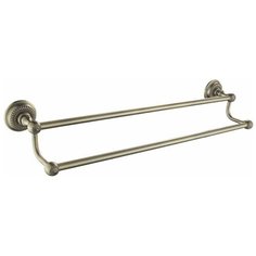 Двойной полотенцедержатель бронзовый Rose RG1427Q