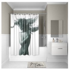 Штора для ванной комнаты Iddis B27P218i11 200х180 см полиэстер