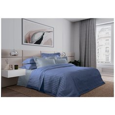 Постельное белье «Ягодный мусс», страйп-сатин (Евро) Текс Дизайн