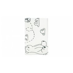 Коврик для ванной Fixsen Teddy Air 1-ый, FX-6001T, белый, 50х80см